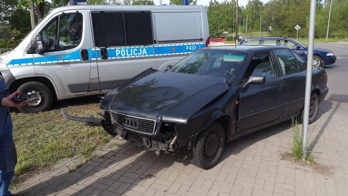 Znów kolizja na Braci Gutmanów