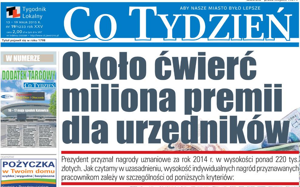 Środowy przegląd prasy