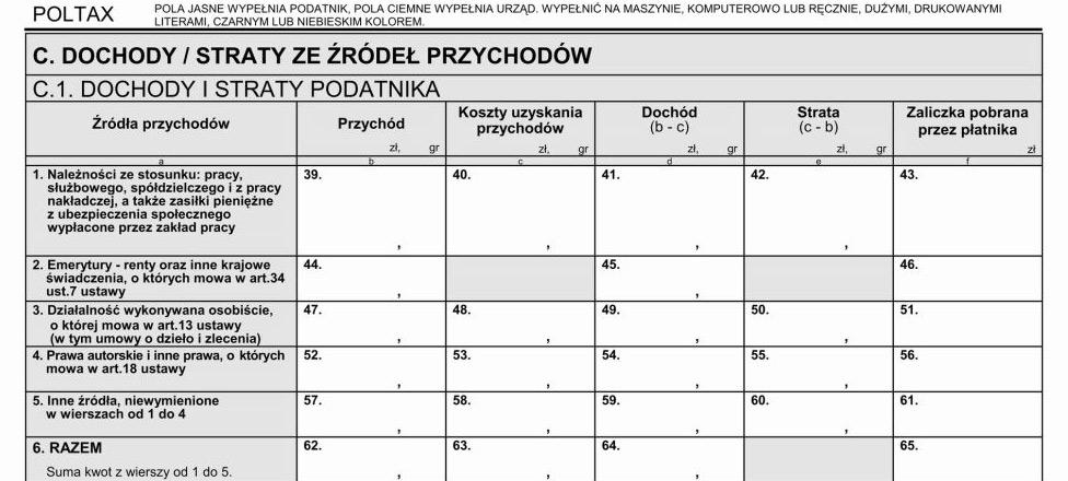 Złóż PIT w Urzędzie Skarbowym w Jaworznie.
