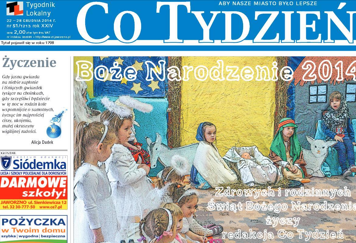 Przegląd prasy - „Co tydzień” dziś w kioskach