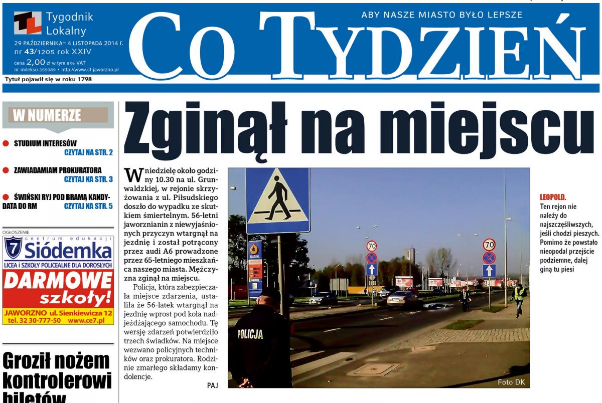  Środowy przegląd prasy