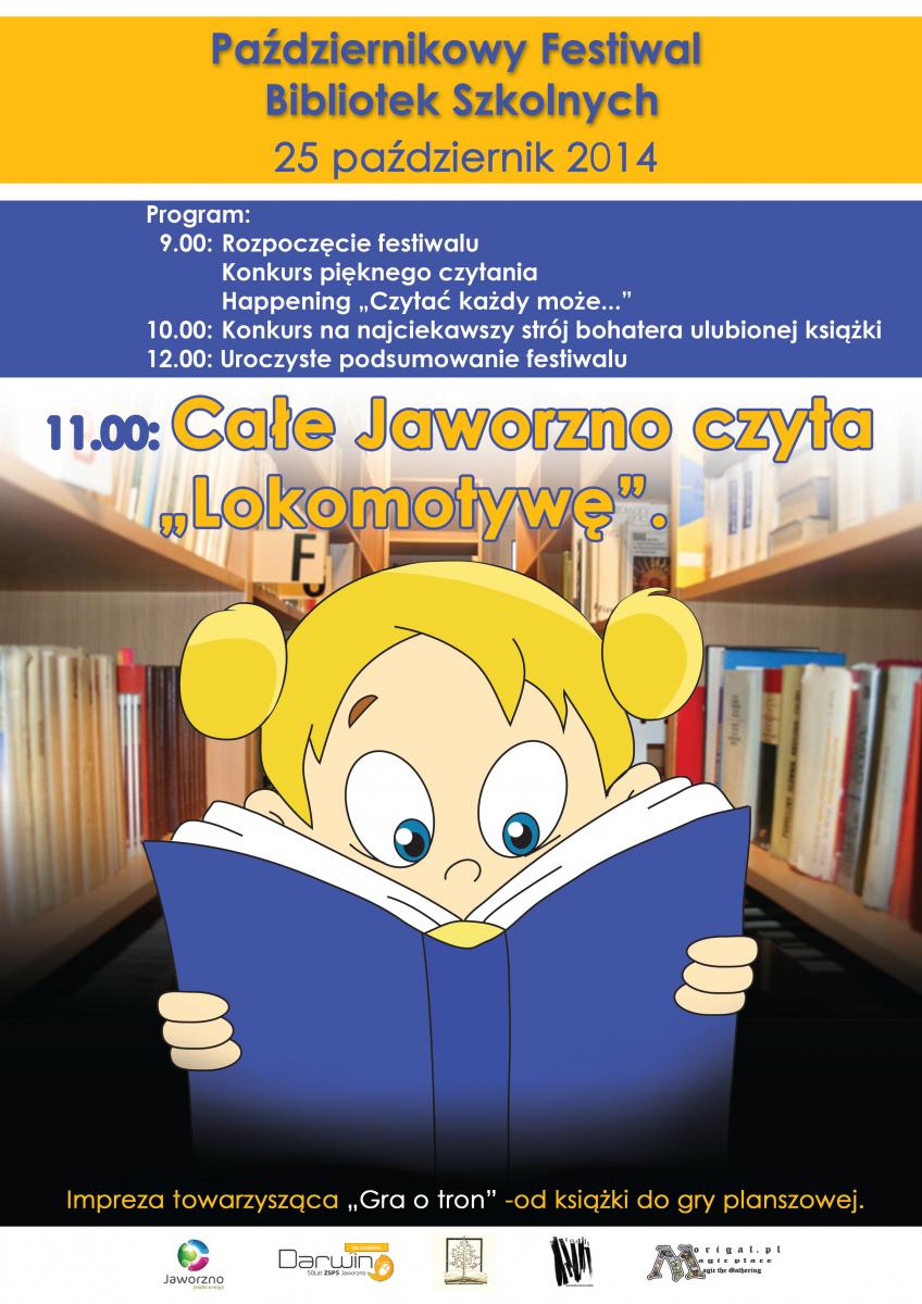 Październikowy Festiwal Bibliotek Szkolnych