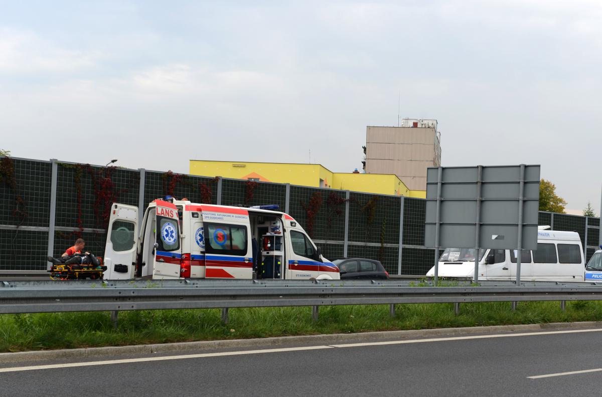 Wypadek na obwodnicy. Winny motocyklista