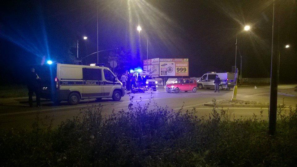 Wypadek na Olszewskiego. Motocyklista w szpitalu