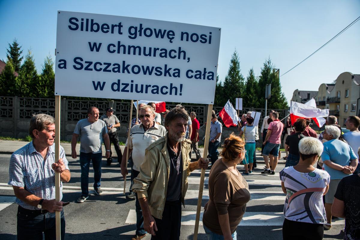 Pikieta na Szczakowskiej - zobacz zdjęcia