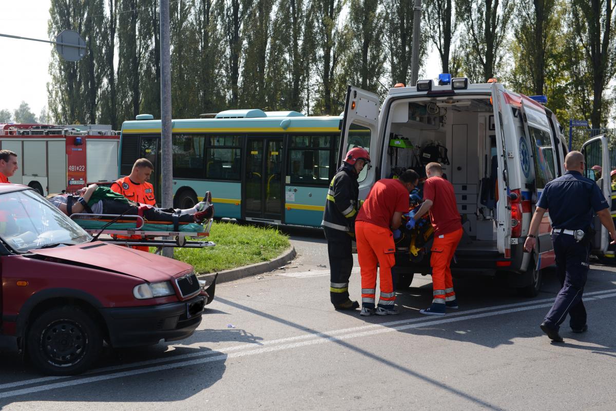 Kolejny wypadek na Krakowskiej