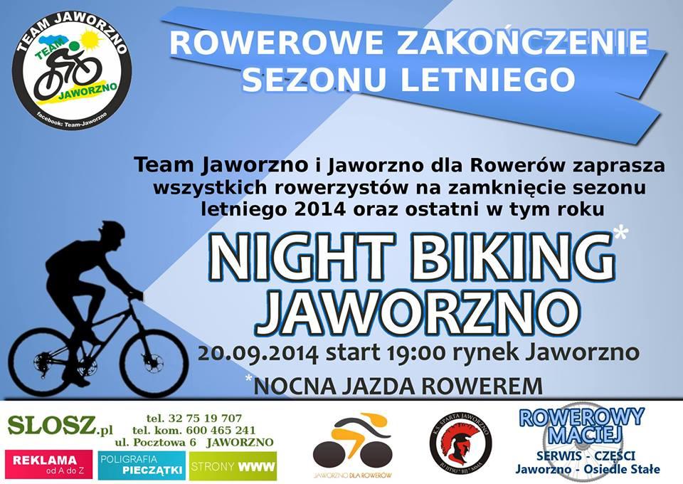 Kolejny „Night Biking” 20 września