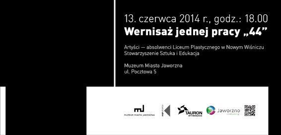 „44 – wystawa jednej pracy” w Muzeum Miasta Jaworzna