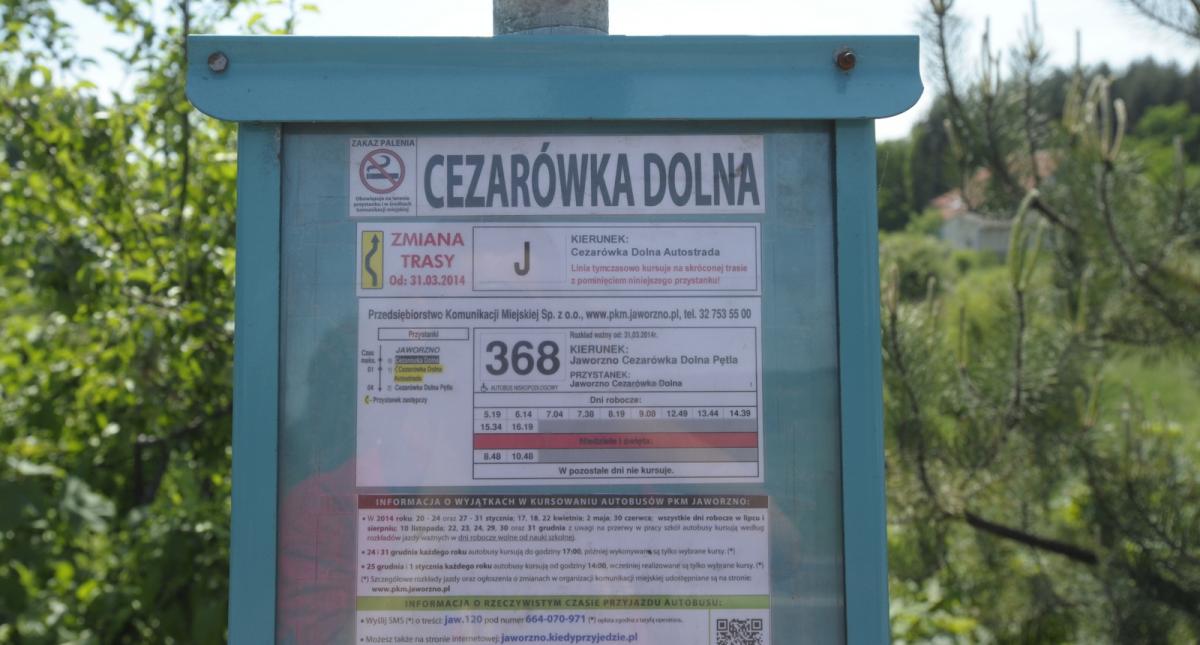 Kiedy linia J wróci na Cezarówkę ?