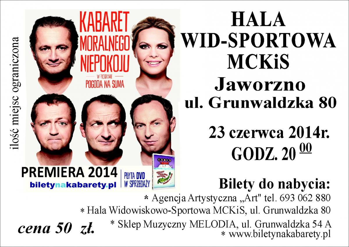 KABARET MORALNEGO NIEPOKOJU w Jaworznie