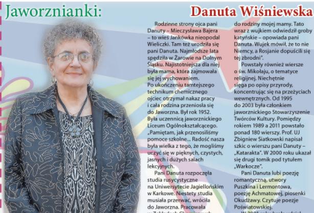 Jaworznianki: Danuta Wiśniewska