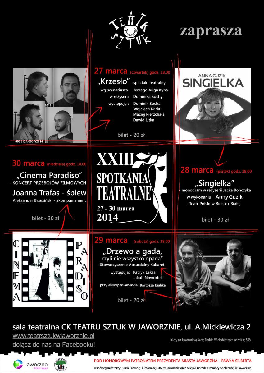 Wygraj bilety na XXIII Spotkania Teatralne / wyniki