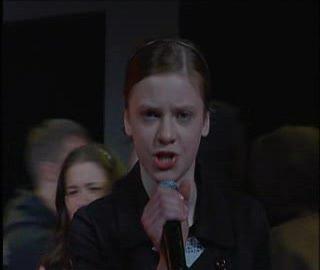 Występ grupy teatralnej GIM nr 1
