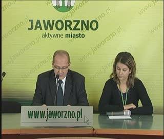 Z konferencji prasowej prezydenta miasta