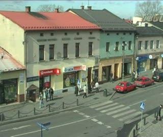 Wypadek w centrum miasta