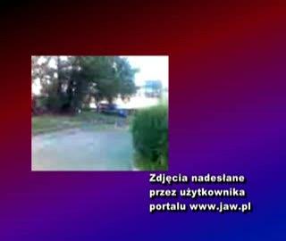 Fiat Uno stanął w płomieniach
