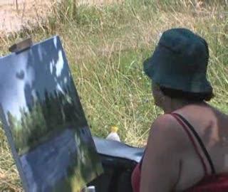 Artyści czerpią inspiracje na Sosinie