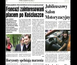 Przegląd prasy - lokalna gazeta „Co tydzień”