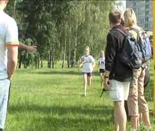 Uczniowie na start