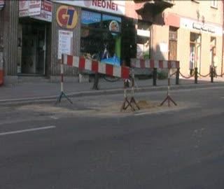 Jeden pas ruchu na Grunwaldzkiej zapadnięty