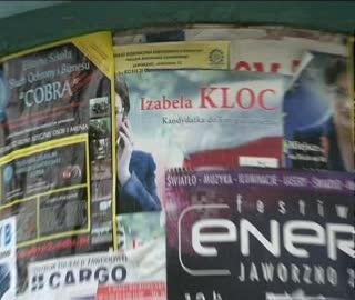 Plakaty wyborcze nadal wiszą