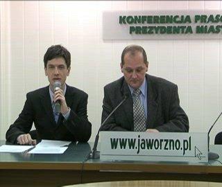 Konferencja prasowa prezydenta miasta