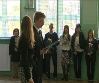 Dziękowali nauczycielom w LO 1