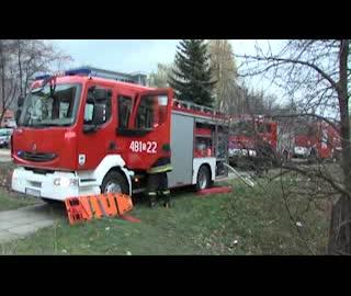 Pożar w centrum. Ranni bezdomni