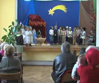 Przedstawienie jasełkowe dla babci i dziadka