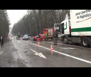 Poważny wypadek na Martyniaków