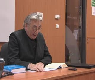 Ostatni wykład ks. dr. Bielasa w tym roku