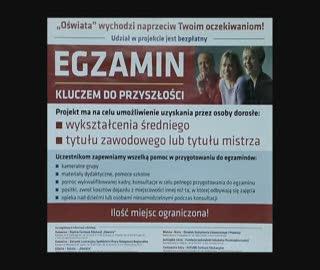 Egzamin kluczem do przyszłości - nabór do 7 października