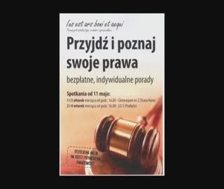 Przyjdź i poznaj swoje prawa