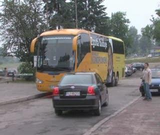 Autobus Komorowskiego w Jaworznie