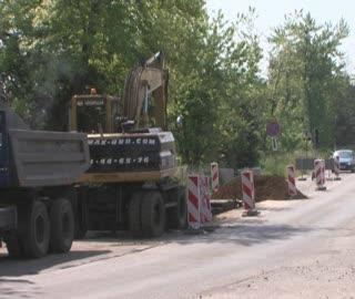 Robią kanalizację deszczową na ul. św. Wojciehca