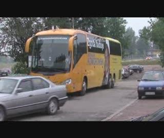 Błękitny peleton poparcia Bronisława Komorowskiego