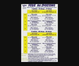 Ferie na sportowo