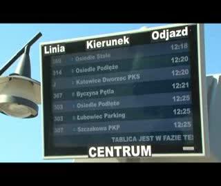 Elektroniczny rozkład jazdy na przystankach