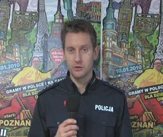Policja zadba o bezpieczeństwo wolontariuszy