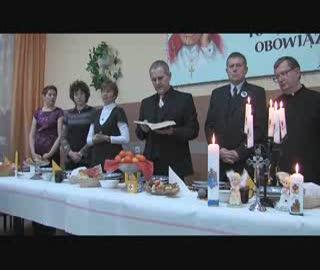 Spotkanie wigilijne w Ośrodku Szkolno - Wychowawczym w Szczakowej 