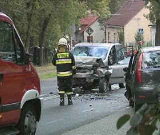 Zderzenie czołowe w Szczakowej