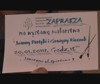 Zaproszenie na wystawę malarstwa