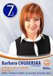 BARBARA CHUDERSKA, okręg 3., poz. 7. lista PO