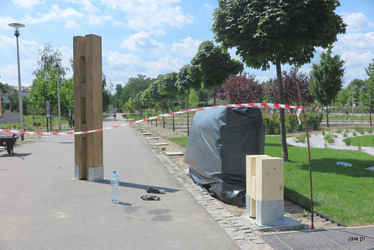 Nowa konstrukcja na jaworznickich plantach