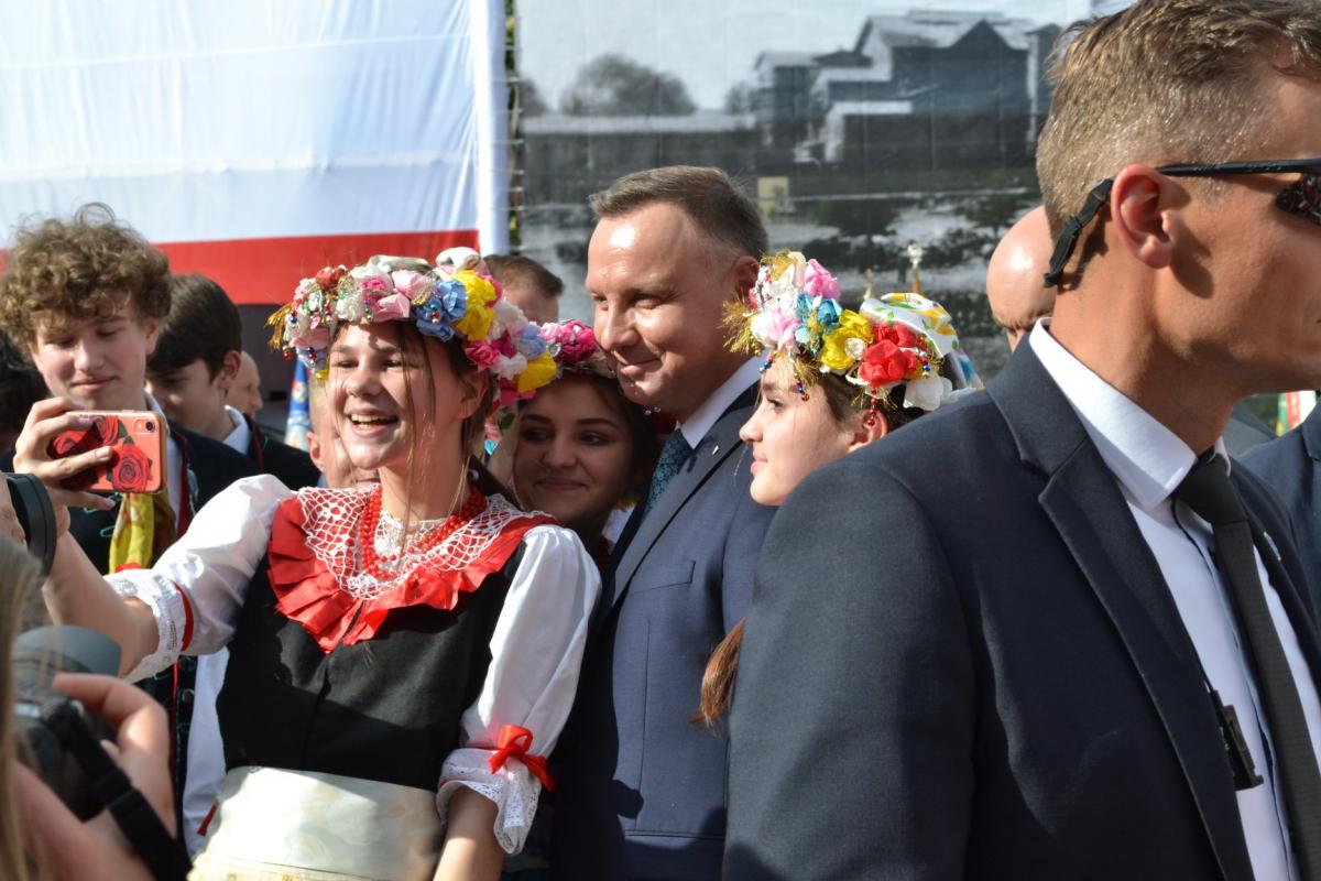 Prezydent Andrzej Duda z wizytą w Mysłowicach