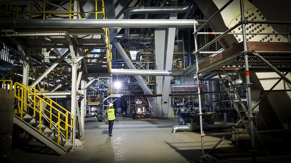 Zajrzyj do wnętrza nowego bloku Elektrowni Jaworzno