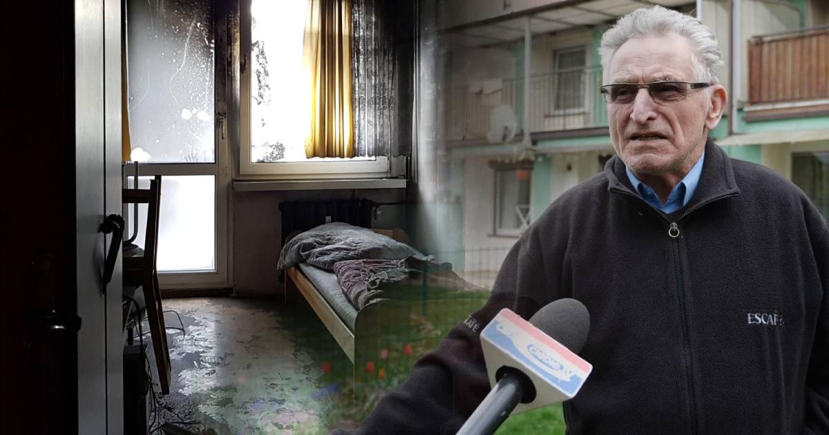 Spalony blok na Podłężu: 