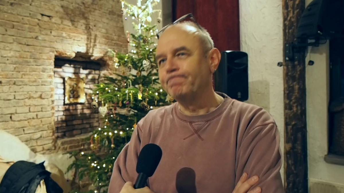 Znany artysta Tomasz Żółtko w Betlejem