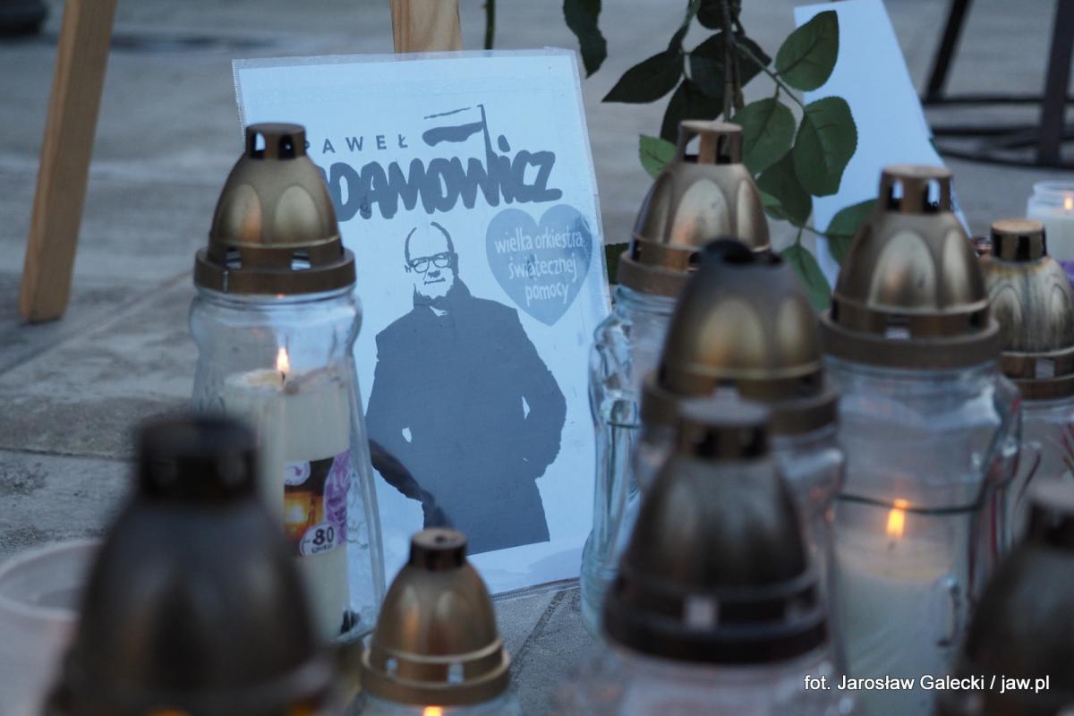 Jaworznianie żegnają Prezydenta Gdańska