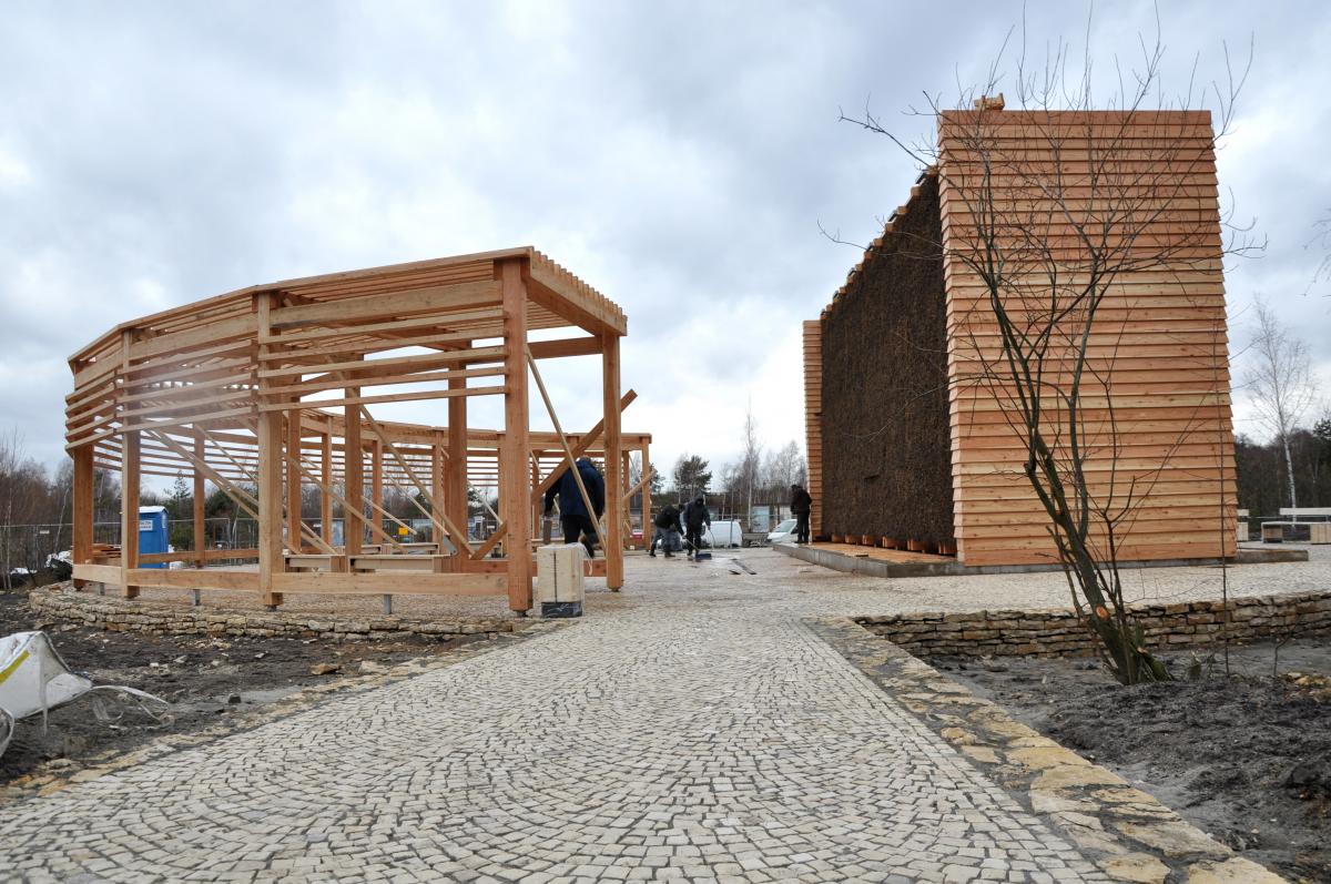 Tężnia w GEOsferze prawie gotowa